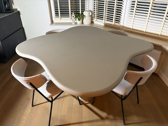 Bogard ronda eettafel, Hout, Grijs (foto 3 van 5)