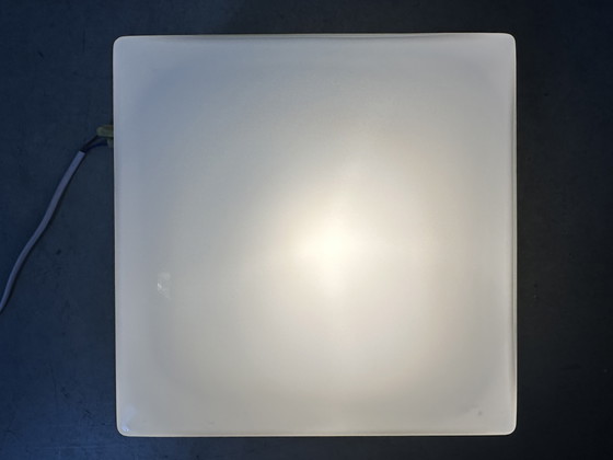 Image 1 of Lampada da soffitto vintage - bachelite e opalina