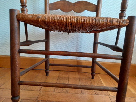 Image 1 of 2x nursery chairs, Provençal style, 19th century