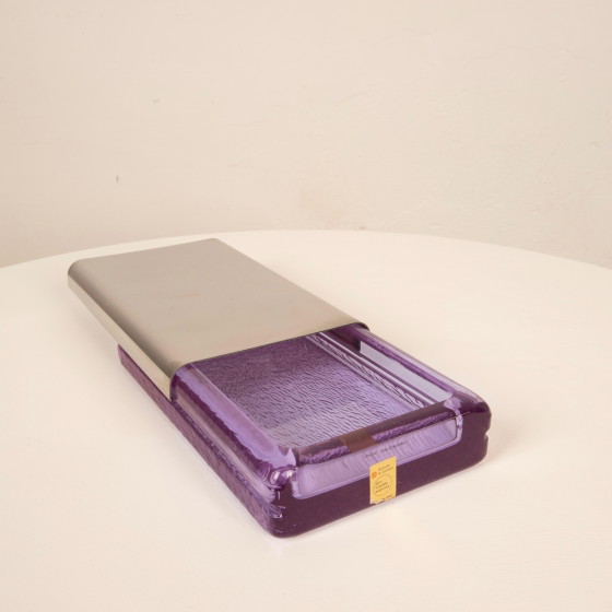 Joe Colombo, “Biglia” sieradendoos van staal en glas in Italiaanse postmoderne stijl, 1970 (photo 12 of 25)