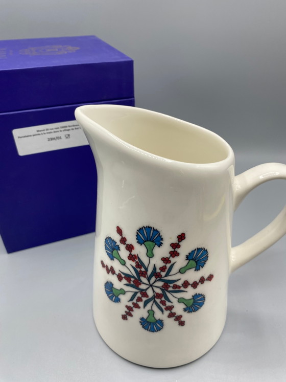 Kan met porseleinen ornamenten – Manoï House – Decoratieve objecten, Porcelain, Klassiek (photo 3 of 6)