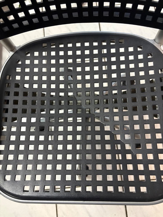 Image 1 of Depadova Silver Swifel Chair (MDK-106371) Vico Magistretti 6x