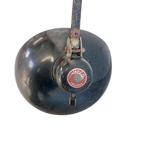 Image 1 of Alte industrielle Werkstattlampe Helo Leuchten