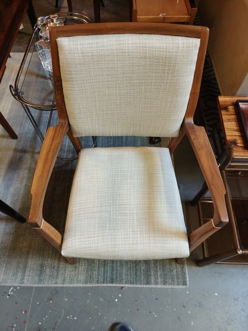 Poltrona di metà secolo rivestita