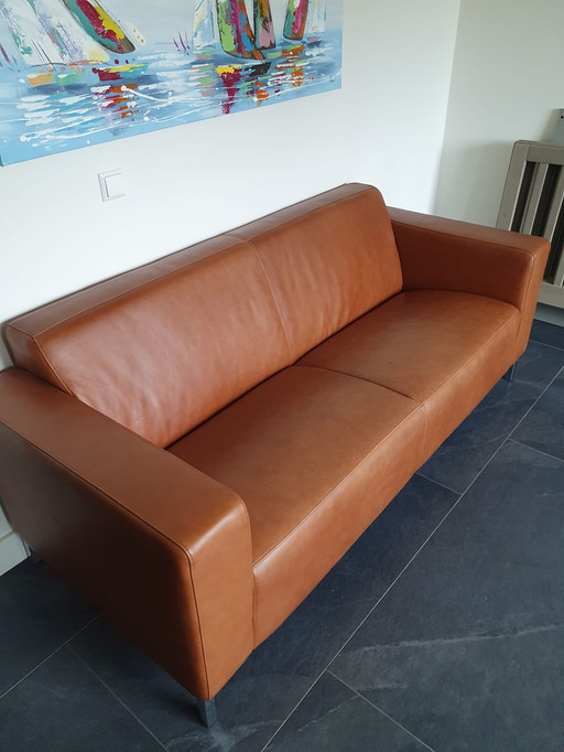 Montèl Leather Sofa