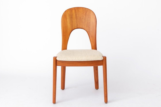 Image 1 of Niels Koefoed Morten Dining Chairs, Set of 4, Teak, 1970s Danish Mid Century Modern