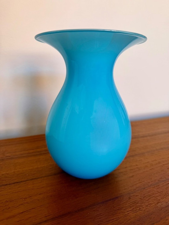 Vase Shape Turquoise Holmegaard – Glass (photo 2 of 5)