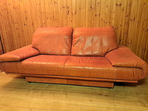 Divano a 3 posti Rolf Benz, in pelle