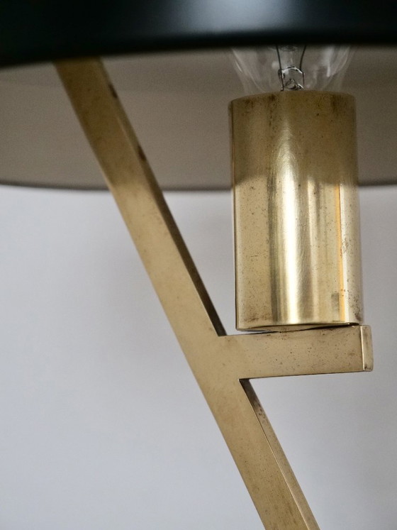 Philips Louis Kalff Mid Century Diplomat Z Lamp – Table lamps, Brass (photo 17 of 24)