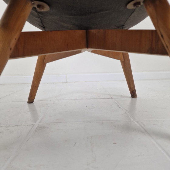 Image 1 of Set of 2 Bucket Lounge Chairs by Miroslav Navrátil for Vertex, 1960's