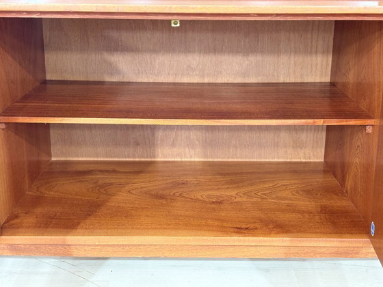 Image 1 of Prachtige vintage hoge kast / barkast / dressoir / vitrinekast