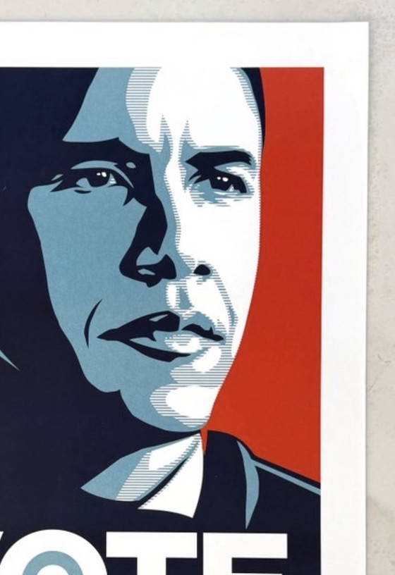 Image 1 of Originales Obama-Wahlkampfplakat von 2008