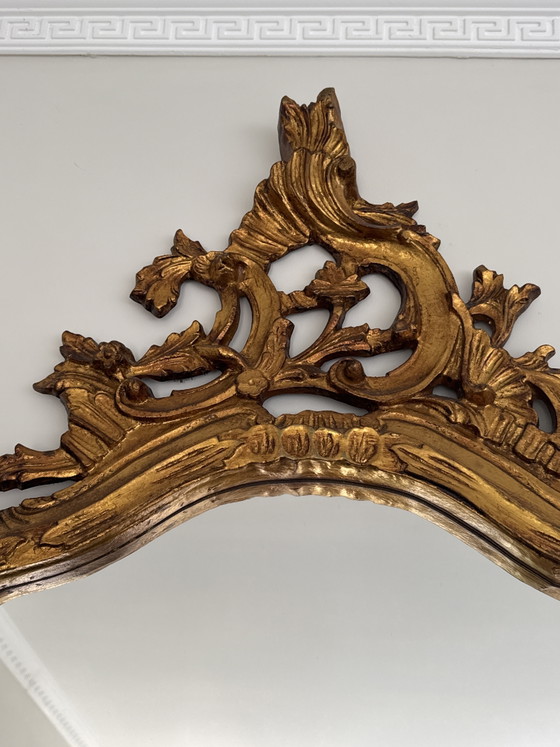 Image 1 of Due specchi Versailles in legno dorato