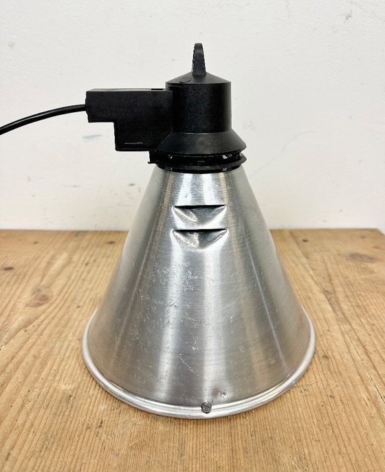 Image 1 of Small Industrial French Aluminium Pendant Lamp, 1960s