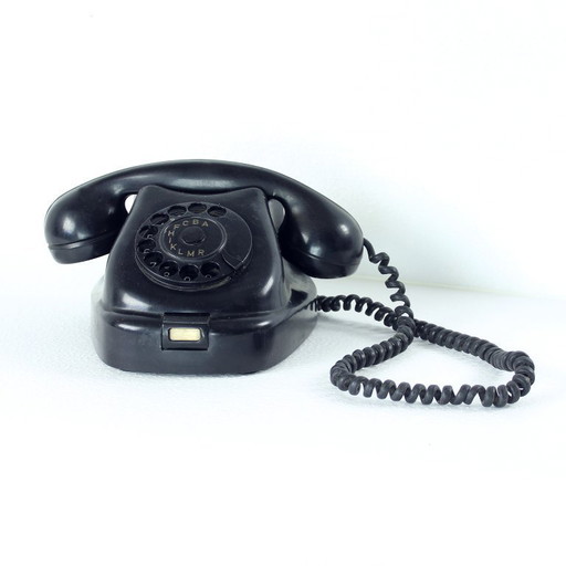 Vintage Tesla Telephone Set With Original Maker’s Mark, 1960s