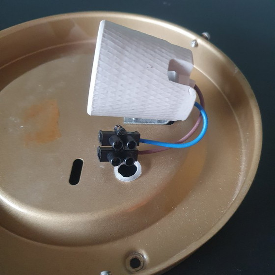 Image 1 of Applique/plafonnier vintage - Nacre - Glashütte Limbourg