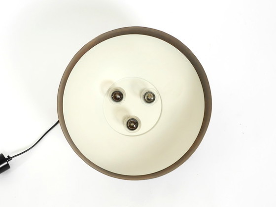 Image 1 of Rare Original 1960s Large Space Age Pendant Lamp with Copper Shade by Beisl Leuchten