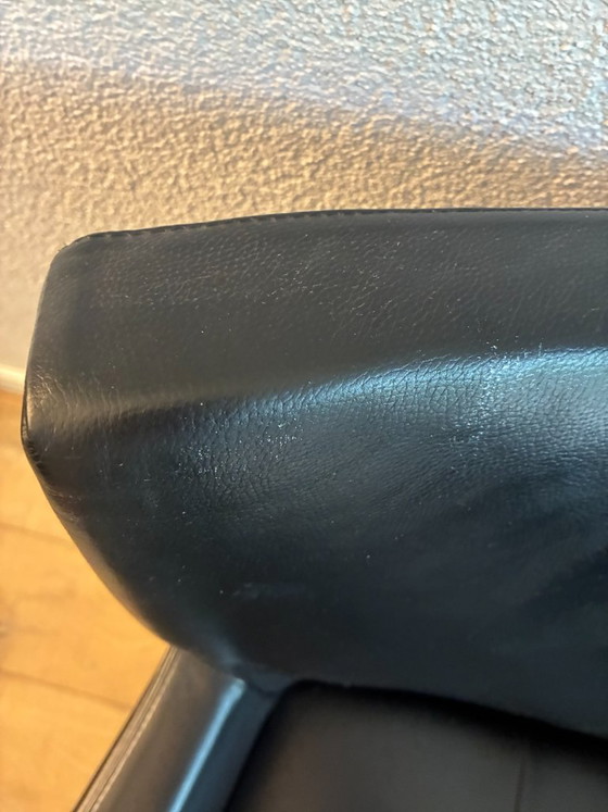 Ensemble de 3 fauteuils Montis – cuir noir – Leather (photo 13 of 13)
