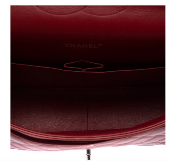 Image 1 of Sac CHANEL Timeless/Classique en Cuir Rouge - 103495