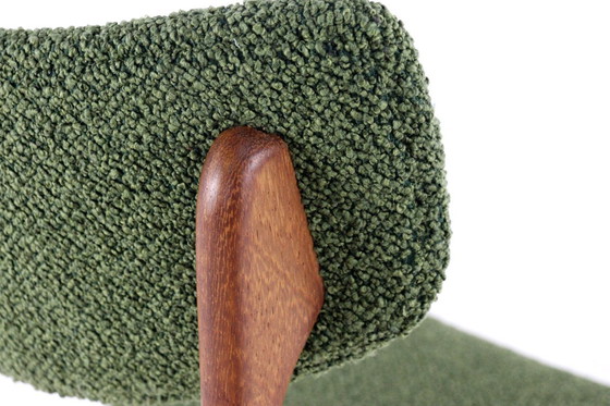 Image 1 of Set 4 vintage eetkamerstoelen stoelen gestoffeerd