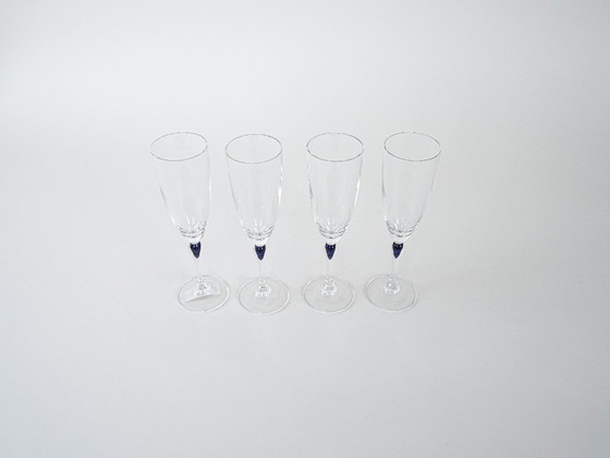 Image 1 of Juego de cuatro vasos, diseño danés, década de 1970, fabricados en Dinamarca.