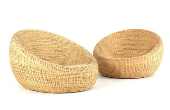 Set van 2 IKEA wicker fauteuils vintage (photo 14 of 14)