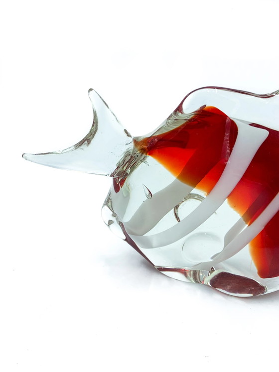 Pesce rosso in vetro di Murano anni '70, Oggetti decorativi (foto 3 di 6)