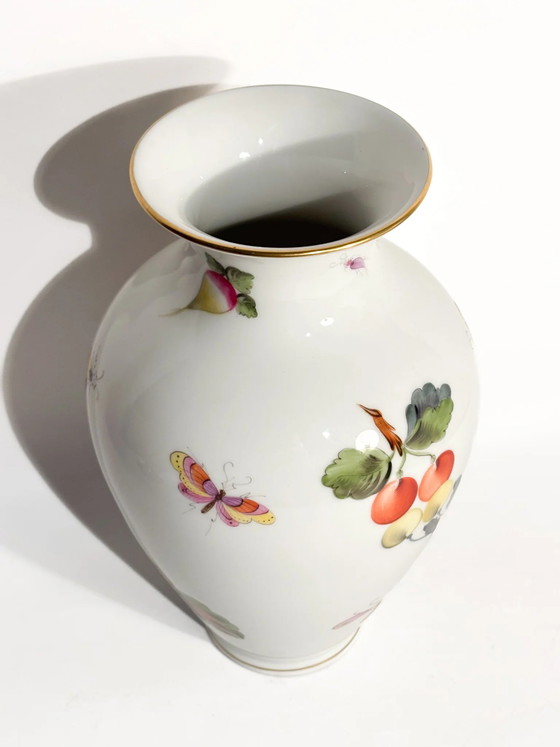 Herend Market Garden Porcelain Vase, 1980s (photo 3 of 9)