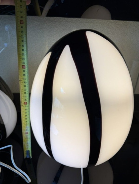 Image 1 of Lámpara con forma de huevo XXL Ilu Swirl (40 cm)