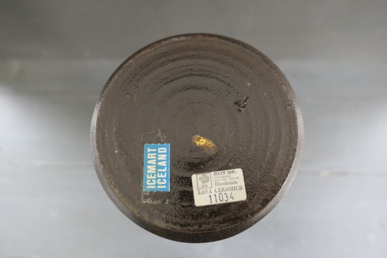 Image 1 of Vintage Glit Ceramics vaas ontwerp Ragnar Kjartansson