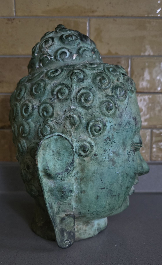 Image 1 of Antike Saraswati-Buddha-Statue aus Bronze