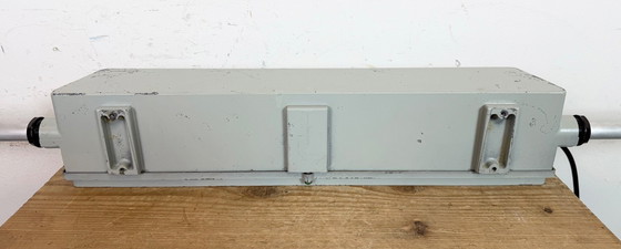 Image 1 of Lampada tubolare grigia industriale di Elektrosvit, anni '70