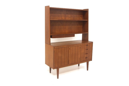 Secrétaire scandinave en teck, Suède, 1960