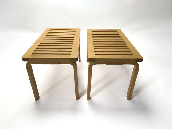 Image 1 of Alvar Aalto bank voor Artek Formgiven 1945 (setprijs)