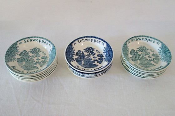 Image 1 of 6 coupelles Schweppes ramasse monnaie vintage