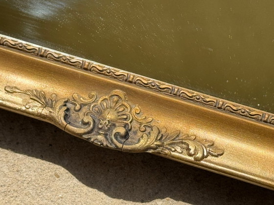 Kleiner Biedermeier Holzspiegel (photo 8 of 9)