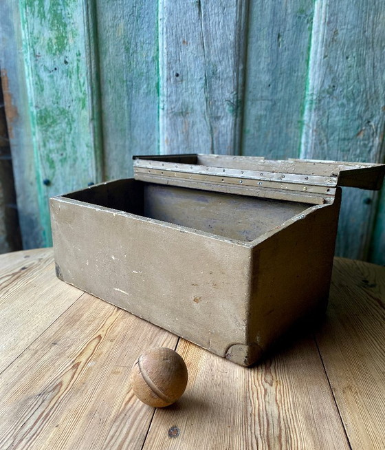 Boîte en bois ancienne – antiguo, Porte-revues (photo 2 of 8)