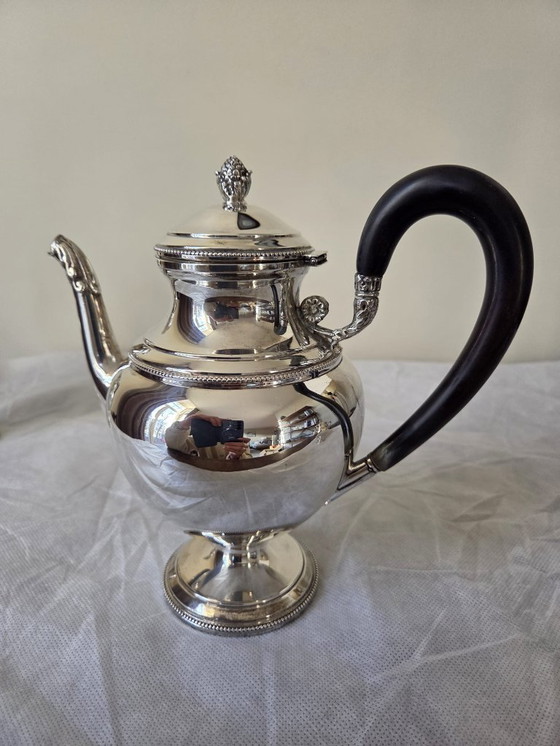 Image 1 of Juego de té de plata de ley
