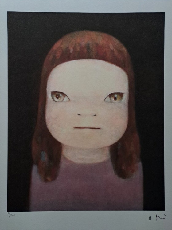 Image 1 of Nach Nara Yoshitomo, Midnight Truth 1990er Jahre, Lithografie in limitierter Auflage