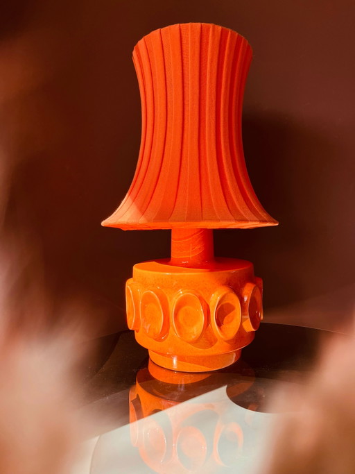 Bellissima lampada da tavolo completa Robert de Schuytener