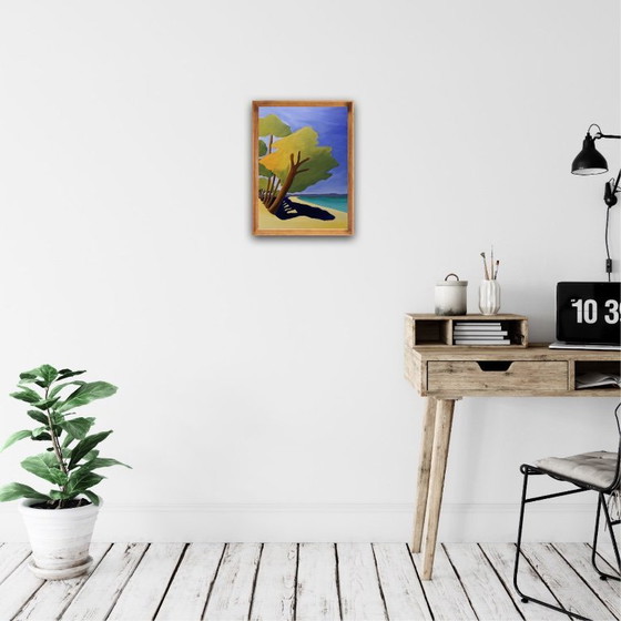 Image 1 of Öl auf Leinwand. Größe 46 x 33 cm.