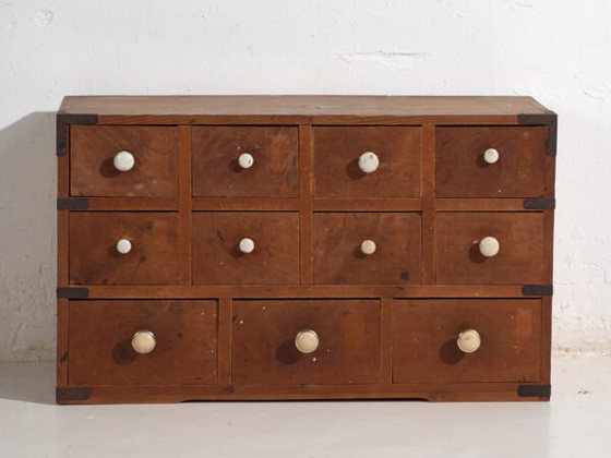 Antique Japanese chest of drawers - Showa Period (c. ) #103 – Ceramic (photo 36 of 40)