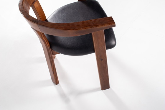 Image 1 of Juego de 6 sillas de comedor de Lars Gangsø, Dinamarca, 1970