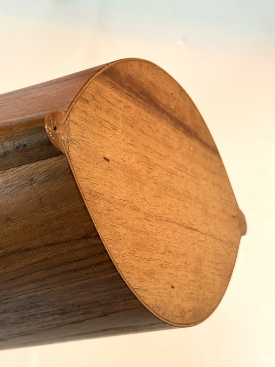 Image 1 of Poubelle vintage en teck, P.S. Heggen '60