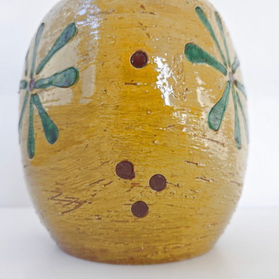 Image 1 of Vintage Italian vase, 1950s, ceramic by Aldo Londo for Bitossi, 1950s