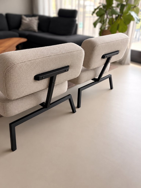 Set de 2 Studio HENK Ode Lounge Chairs | Kvadrat Hallingdal 65 – Sillones, Lana (photo 2 of 5)