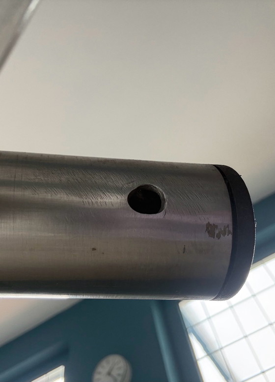 Appendiabiti design in acciaio inox 10 ganci - 120 cm di lunghezza – rvs (photo 4 of 6)