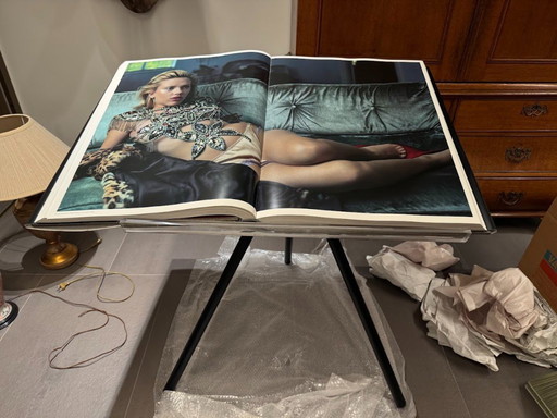 TASCHEN Annie Leibovitz SUMO Edition with Marc Newson display stand