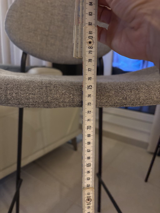 Taburetes de bar de la línea Castle