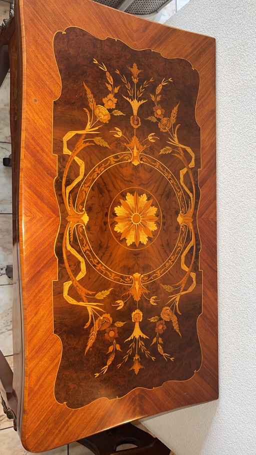 Antique Bridge and Roulette Table